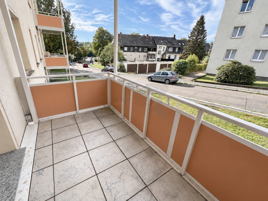 Balkon Erdgeschosswohnung Chemnitz