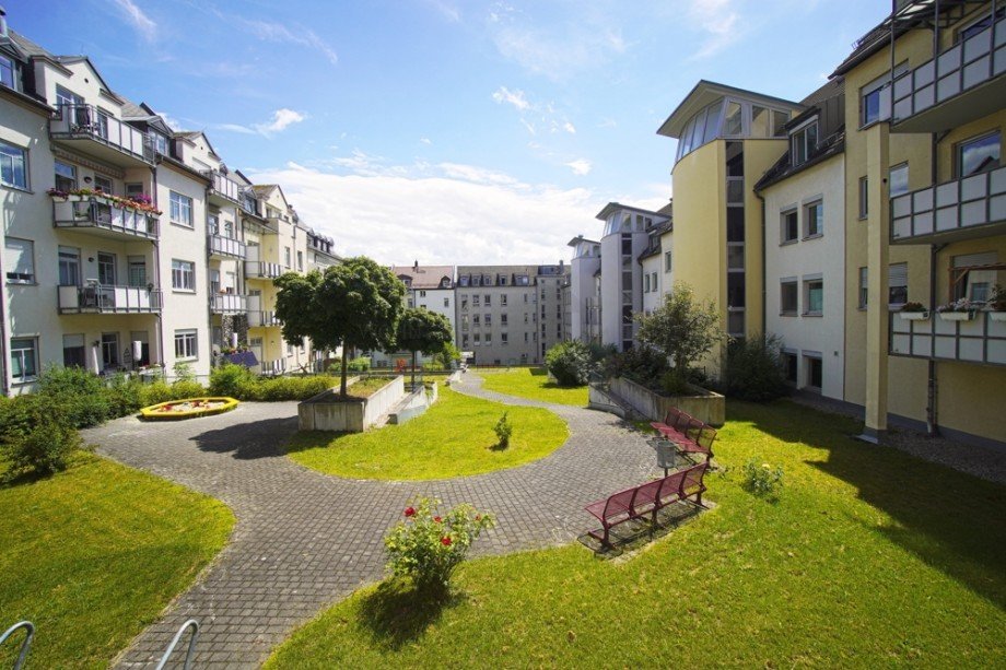 Innenhof Etagenwohnung Chemnitz
