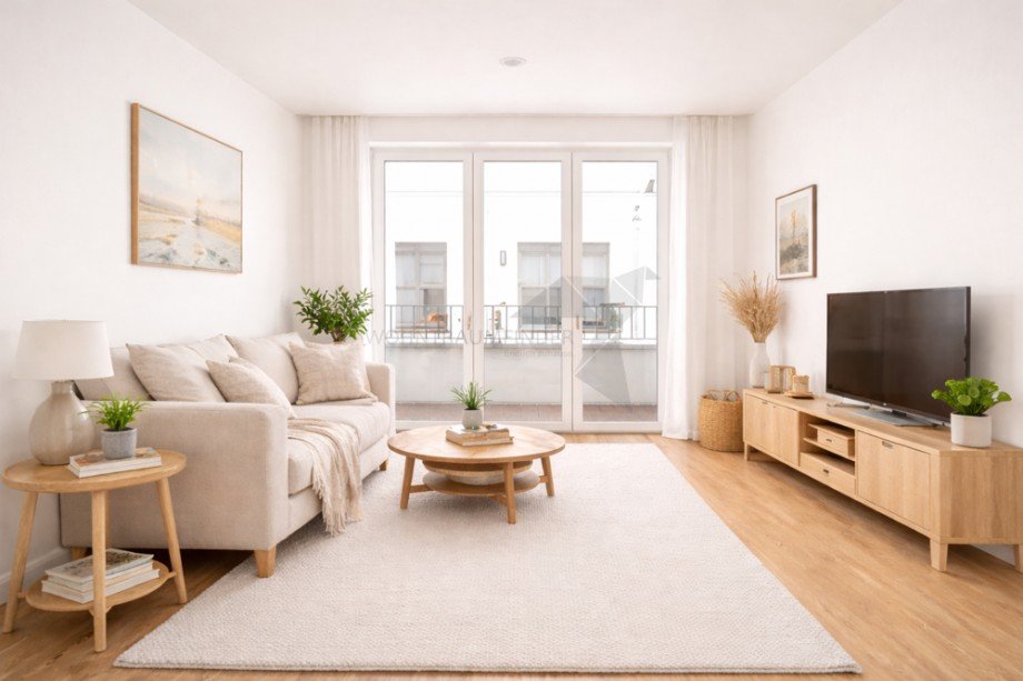 Visualisierung_4Zi Wohnbereich Etagenwohnung Chemnitz