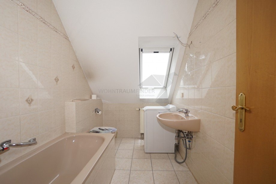 Badezimmer Untergeschos Maisonettewohnung Chemnitz