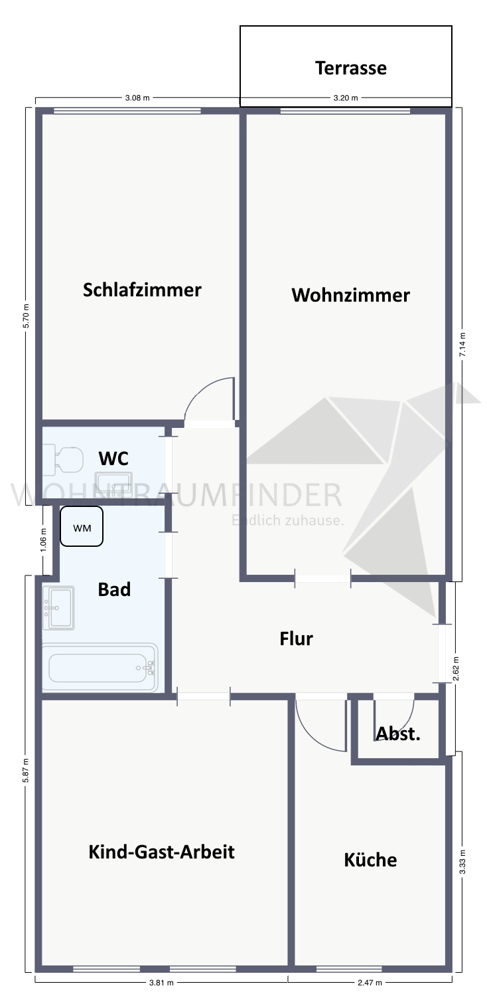 Grundriss MB7-1.OG li Etagenwohnung Chemnitz