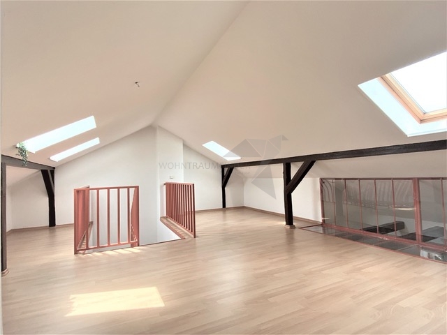 Wohnzimmer-Studio Maisonettewohnung Zwickau