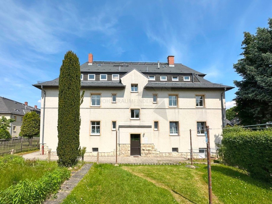 Ansicht Hofseite Etagenwohnung Chemnitz