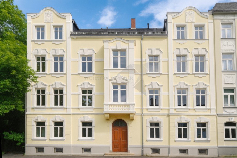 Sanierungsvorschlag (KI generiert) Mehrfamilienhaus Chemnitz / Gablenz