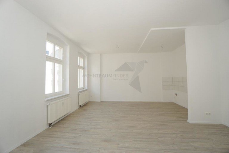 Wohn- und Schlafzimmer Zwickau Etagenwohnung Gem�tliche 1-Raum-Wohnung im Herzen von Zwickau