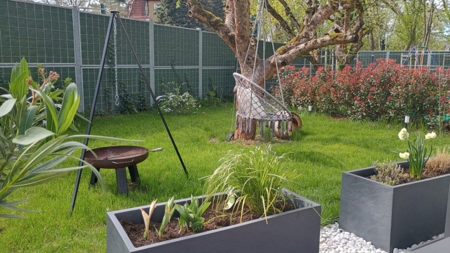 Garten Doppelhaush�lfte Chemnitz