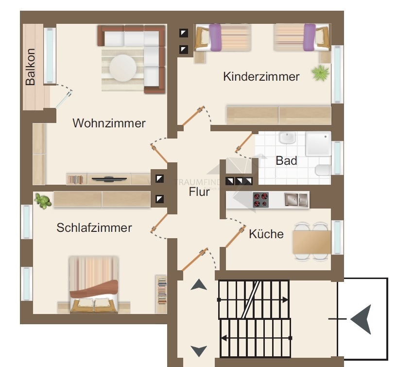 Grundriss �hnlich Etagenwohnung Chemnitz