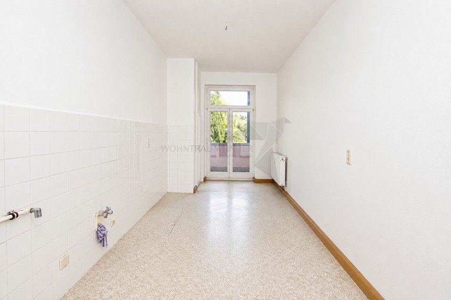K�che mit Balkonzugang Erdgeschosswohnung Chemnitz - Kappel, Chemnitz