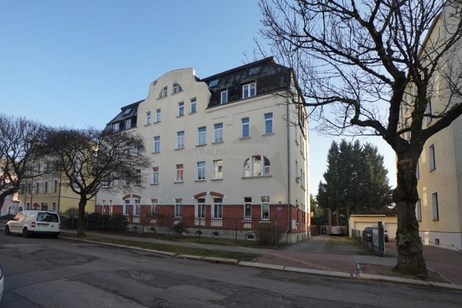 Au�enansicht Etagenwohnung Zwickau