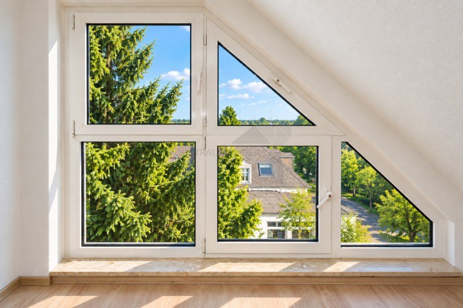 Detail Fenster OG Maisonettewohnung Chemnitz