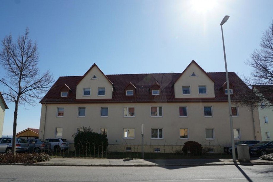 Au�enansicht Erdgeschosswohnung Zwickau