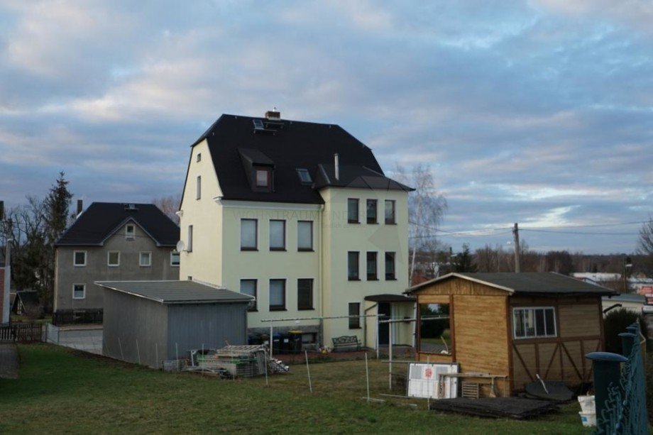 R�ckansicht Etagenwohnung Neukirchen/Erzgebirge / Adorf/Erzgebirge