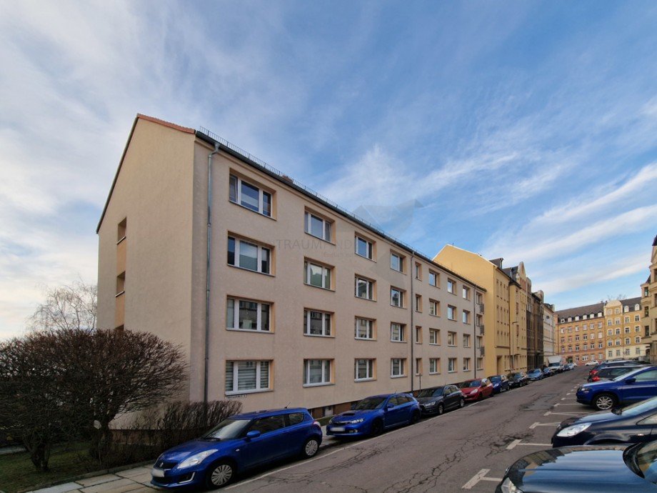Au�enansicht Etagenwohnung Chemnitz