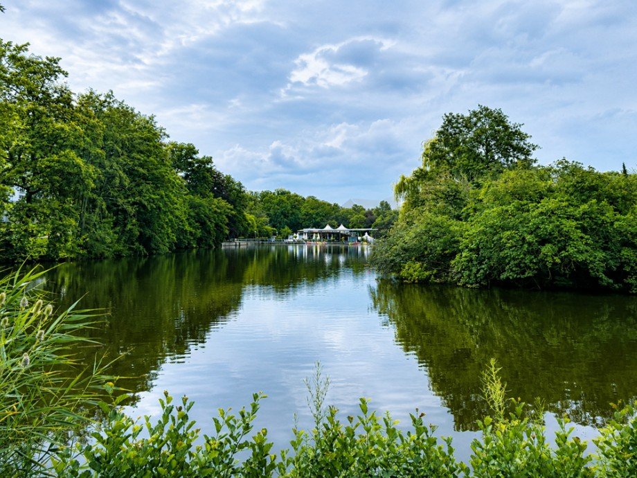 Pelzm�hlenteich und Restaurant Erdgeschosswohnung Chemnitz
