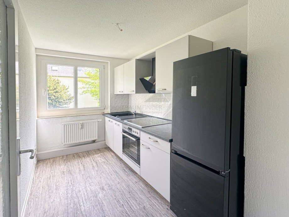 K�che mit Einbauk�che Erdgeschosswohnung Chemnitz / Borna-Heinersdorf