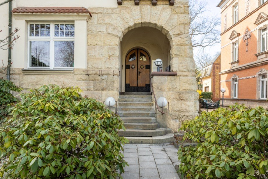 Eingangsbereich B�rohaus Chemnitz