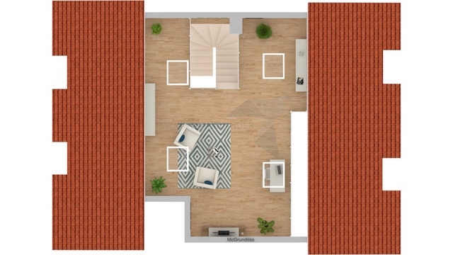 Grundriss Osterweihstr. 2, DG Maisonettewohnung Zwickau