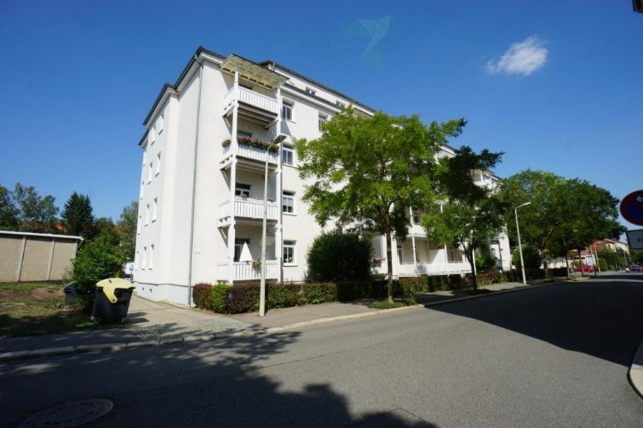 Au�enansicht Etagenwohnung Zwickau