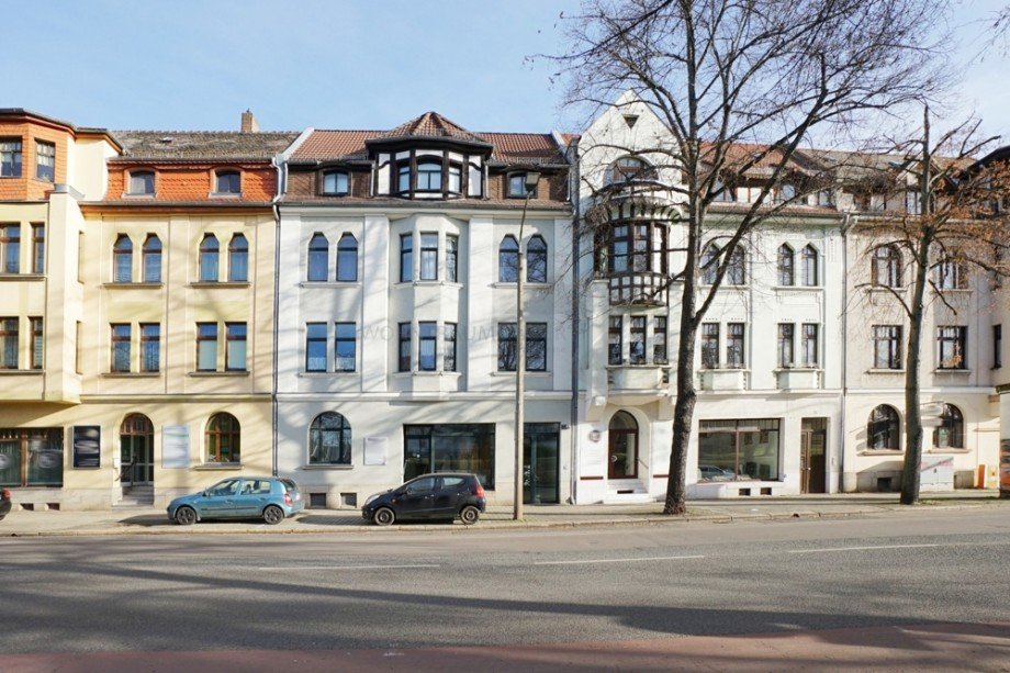 Au�enansicht Etagenwohnung Zwickau