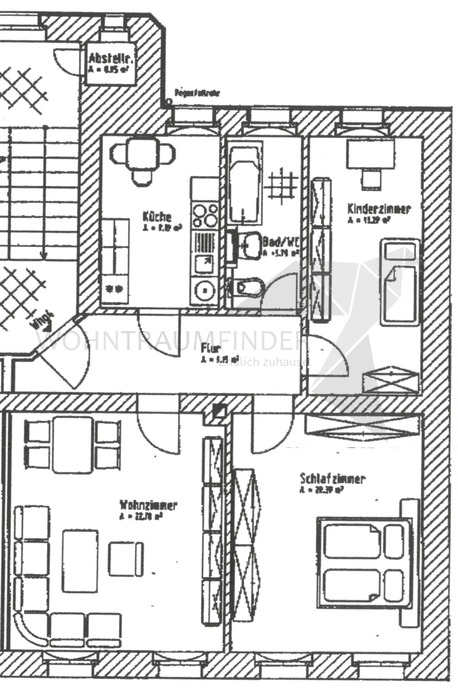 Grundriss Etagenwohnung Chemnitz