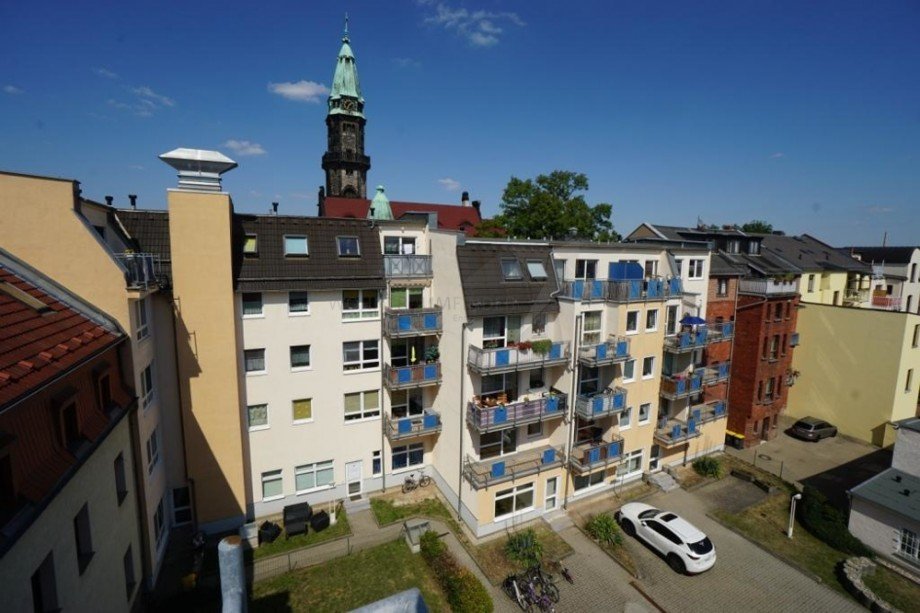 Innenhof Etagenwohnung Zwickau
