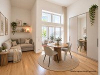 Hauptbild !! Wohnen im Kulturpalast !! helles 1 Raum Appartement mit Loggia und tollem Bad mit Dusche
