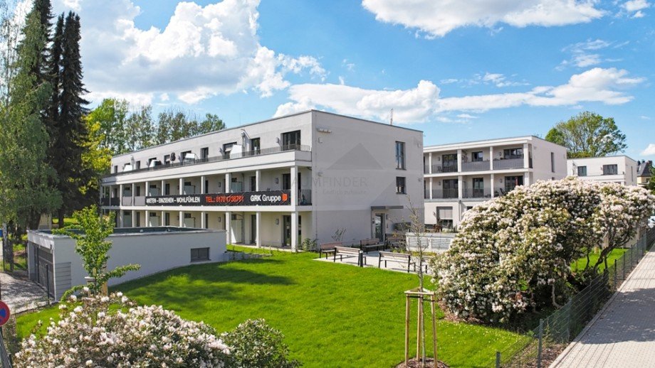 Au�enansicht Erdgeschosswohnung Chemnitz