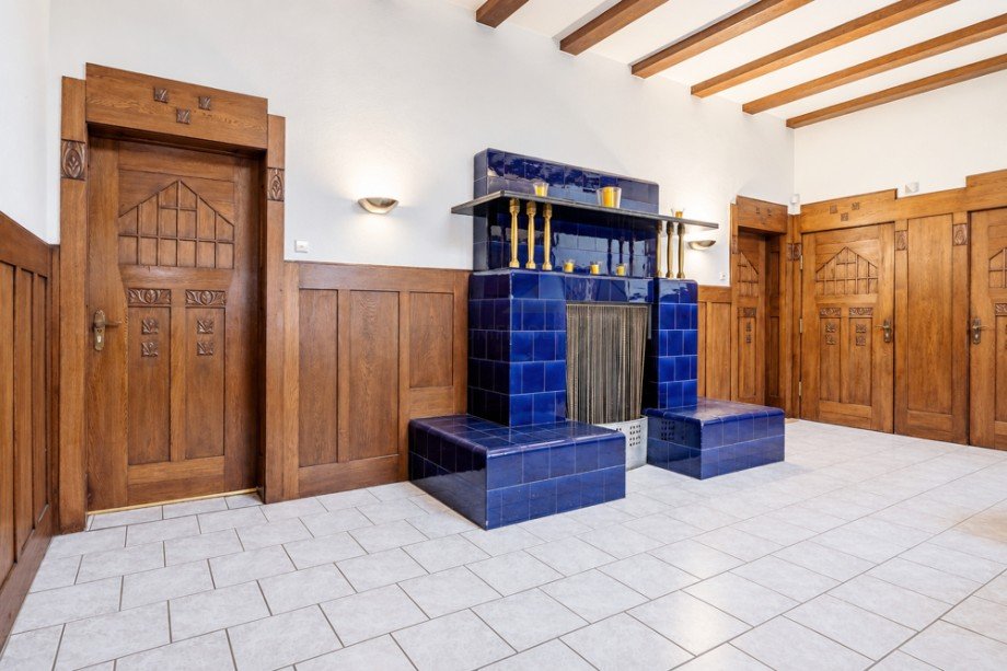Foyer Detail Kamin B�rohaus Chemnitz