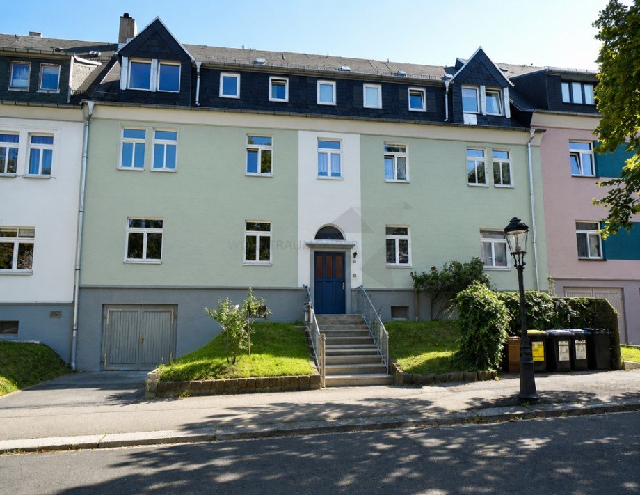 Objektansicht Stra�enseite Etagenwohnung Chemnitz - Kappel, Chemnitz