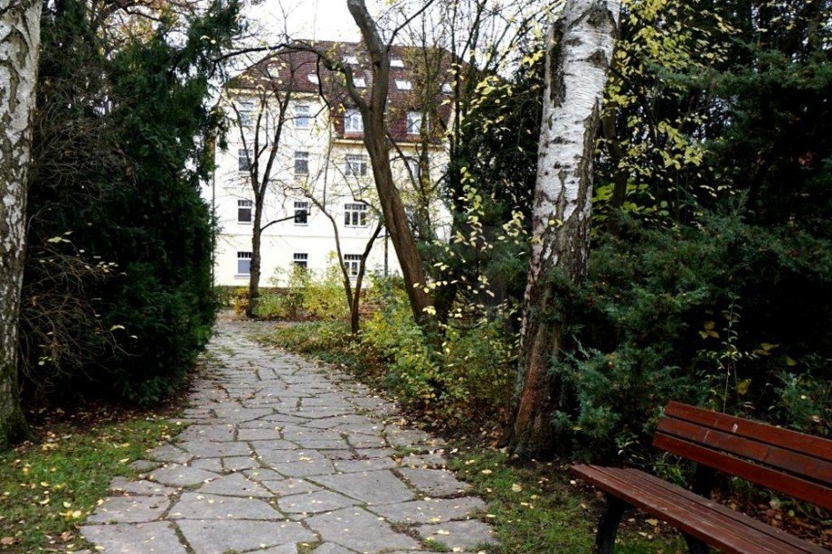 Stra�enansicht Etagenwohnung Zwickau
