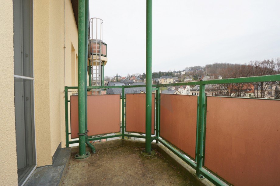 Balkon Etagenwohnung Burkhardtsdorf, Erzgebirgskreis