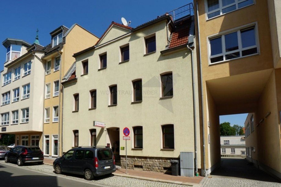 Au�enansicht Etagenwohnung Zwickau