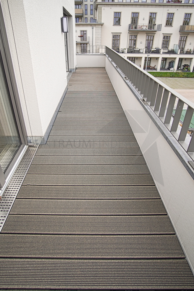 Muster Balkon /Terrasse Erdgeschosswohnung Chemnitz