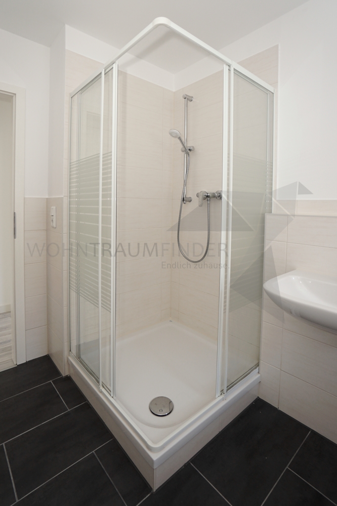Detail Dusche Etagenwohnung Chemnitz / Lutherviertel