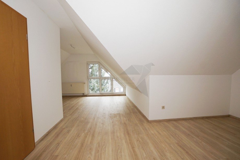 Schlafzimmer Obergeschoss Maisonettewohnung Chemnitz