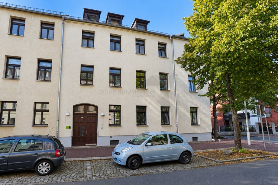 Au�enansicht Erdgeschosswohnung Zwickau