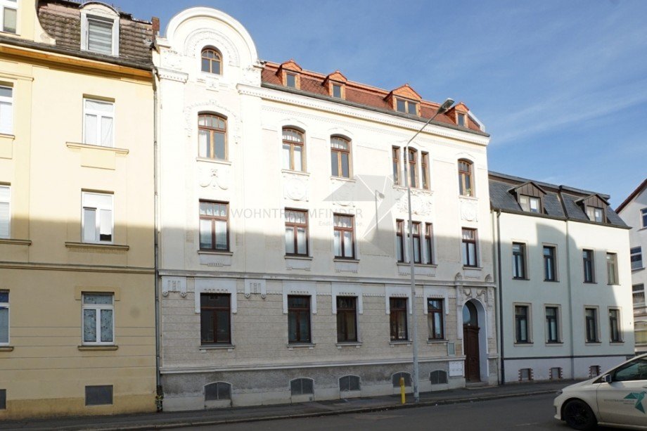 Au�enansicht Erdgeschosswohnung Zwickau