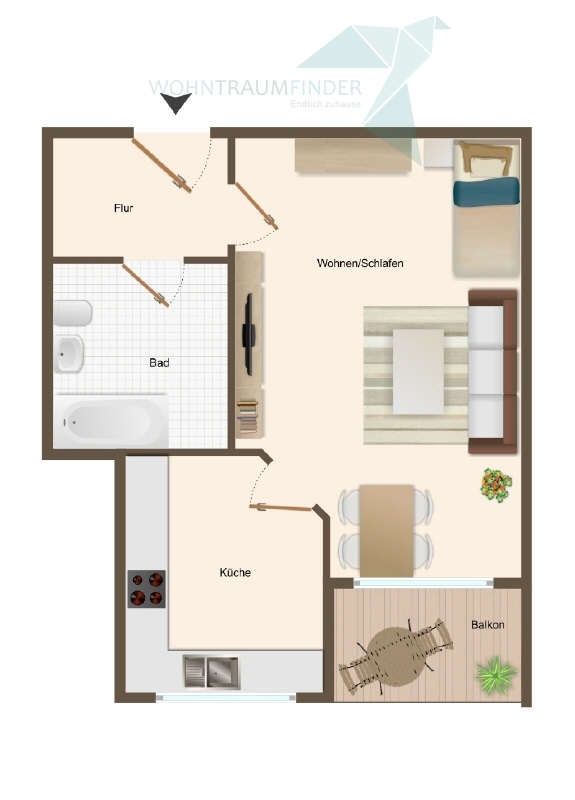 Grundriss �hnlich Etagenwohnung Zwickau