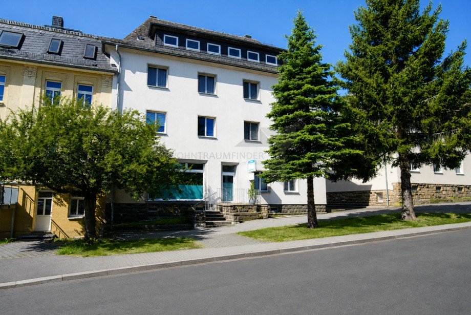 Objektansicht Stra�enseite Erdgeschosswohnung Chemnitz