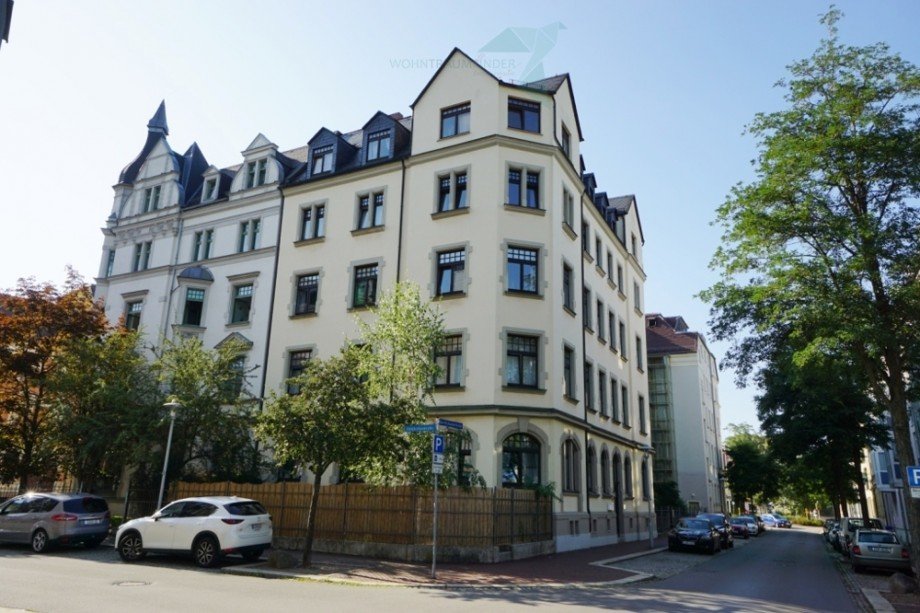 Au�enansicht Etagenwohnung Zwickau
