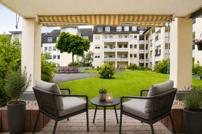Startbild Chemnitz Etagenwohnung !! Sonnige West-Terrasse zum Innenhof !! gem�tliche 3 Zimmer Wohnung auf dem Chemnitzer Ka�berg