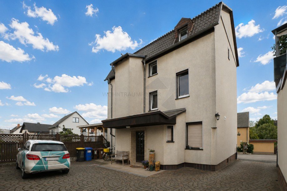 Au�enansicht Innenhof Maisonettewohnung Zwickau
