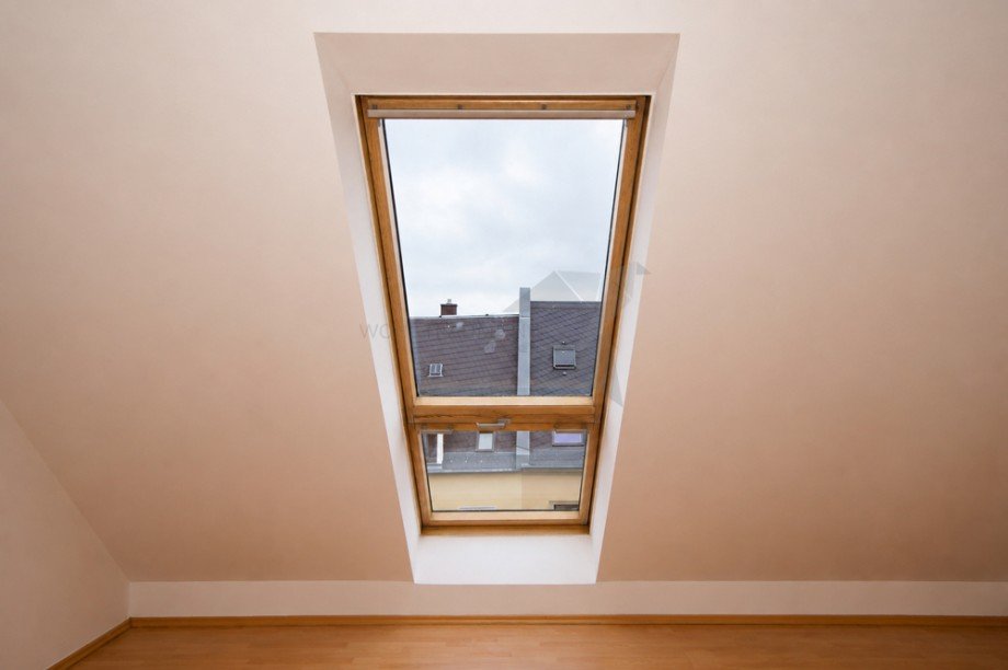 Detail Velux-Cabrio Fenster Maisonettewohnung Chemnitz / Zentrum