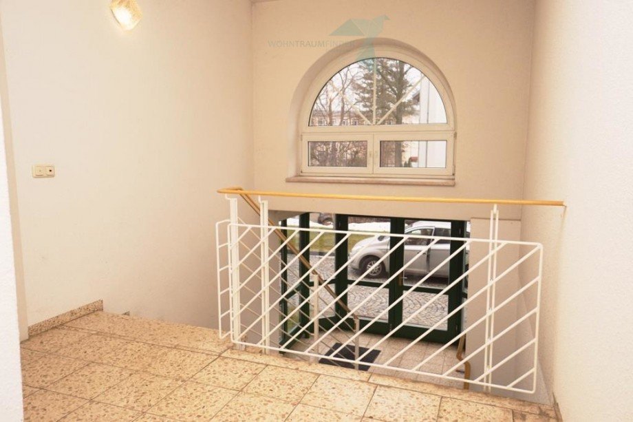 Eingangsbereich Treppenhaus Etagenwohnung Burkhardtsdorf, Erzgebirgskreis