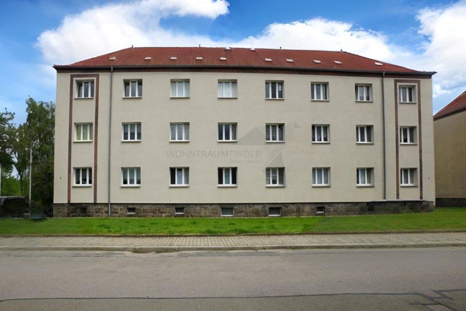 Stra�enansicht Etagenwohnung Zwickau